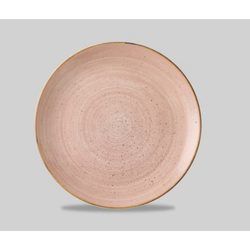 Тарелка мелкая 28,8см, без борта, Stonecast, цвет Terracotta SRTEEV111