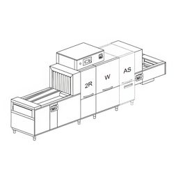 МАШИНА ПОСУДОМОЕЧНАЯ DIHR QX 246 SX+DDE+DRF69+HRF10/3 ЧАСТИ