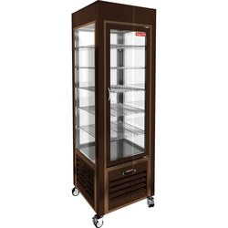 ВИТРИНА КОНДИТ/ВЕРТИКАЛЬНАЯ HICOLD VRC 350 BROWN FR