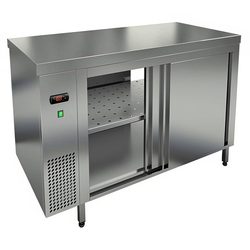 TS T 12 GN O (1200x700x850) тепловой стол-купе сквозной островной, HICOLD RUS