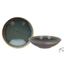 Тарелка для супа 21 см BLOOM BLUE AND BROWN BM001218088