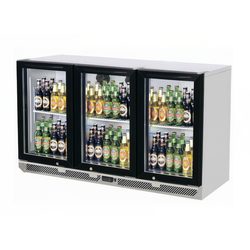 ШКАФ ХОЛОДИЛЬНЫЙ БАРНЫЙ СО СТЕКЛ. ДВЕР. TURBOAIR TB13-3G-SL-900