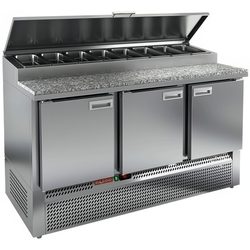 СТОЛ ДЛЯ ПИЦЦЫ HICOLD PZE1-111GN (1/3) КАМЕНЬ