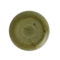 Тарелка мелкая 26см, без борта, Stonecast Plume, цвет Olive PLGREV101