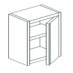ПОЛКА НАСТЕННАЯ ЗАКРЫТАЯ APACH CHEF LINE LCW44HD