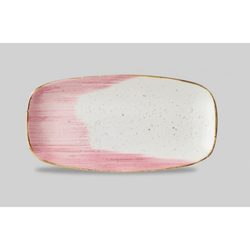 Блюдо прямоугольное CHEFS 35,5х18,9см, без борта, Stonecast, цвет Petal Pink ASPPXO141