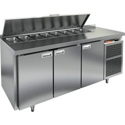 СТОЛ ДЛЯ САЛАТОВ HICOLD SL1-111GN (1/3) (R290)