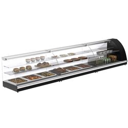 ВИТРИНА НЕЙТРАЛЬНАЯ ПОЛЮС A57 N 1,2-1 (1,2 АРГО XL) (0430 нерж) П0000004712.129