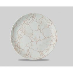 Тарелка мелкая 28,8см, без борта, цвет Kintsugi Coral, KTAMEV111