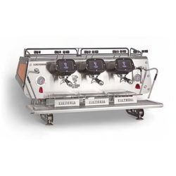 КОФЕМАШИНА АВТОМАТ BEZZERA VICTORIA PID 3 ГРУППЫ ЧЕРНАЯ И КОЖА МУЛЬТИФАЗНАЯ
