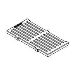РЕШЕТКА КОЛОСНИКОВАЯ Д/ПЕЧЕЙ JOSPER 10,4X46СМ 250165