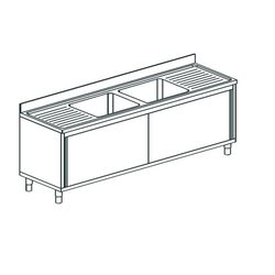 ВАННА МОЕЧНАЯ APACH CHEF LINE L2S217-652WSD