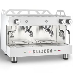 КОФЕМАШИНА ПОЛУАВТОМАТ BEZZERA MODA PM 2GR БЕЛАЯ+ЭКОНОМАЙЗ+ПОДСВЕТ МУЛЬТИФАЗНАЯ