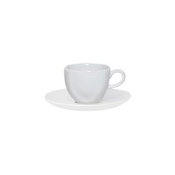 Пара кофейная WHITE (чашка 75мл и блюдце 12см) Oxford 077116, RB05-9504