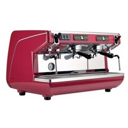 КОФЕМАШИНА APPIA LIFE 2GR S/ КРАСНЫЙ+ЭКОНОМАЙЗЕР+ВЫСОКАЯ ГРУППА 1Ф 167627